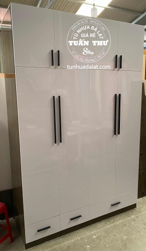 Tủ 4 cánh cao 2m4