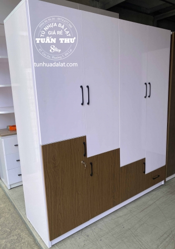 Tủ 4 cánh phối