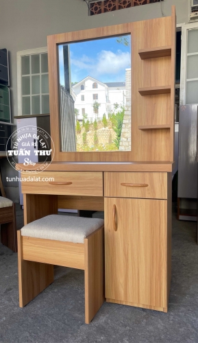 Bàn trang điểm gỗ mdf