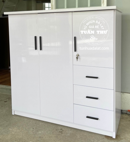 Tủ nhựa cho bé 1m25