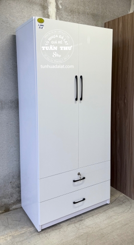 Tủ 2 cánh nhiều ngăn