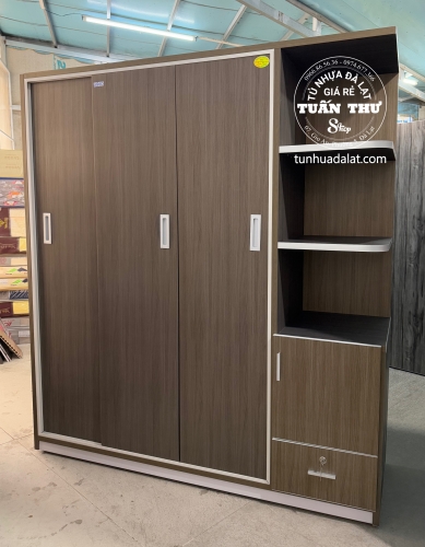 Tủ lùa 3 cánh và kệ góc