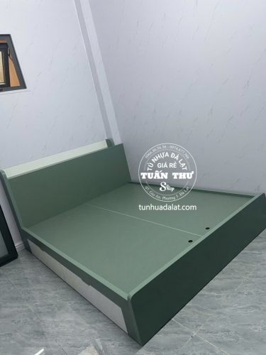 Giường gỗ công nghiệp 1m6