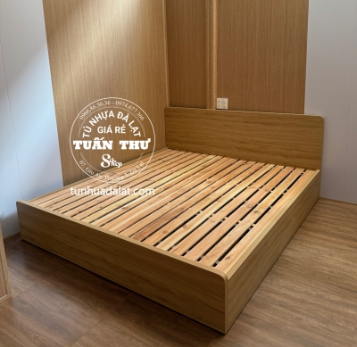 giường mdf giá rẻ M8