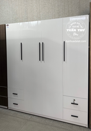 Tủ 4 cánh trắng 53cm
